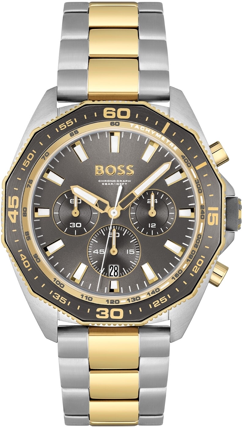 Hugo boss discount horloge heren goud