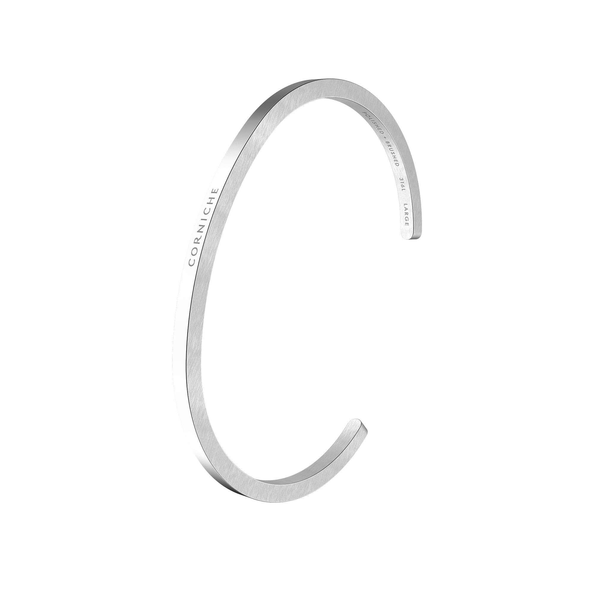 Corniche armband - Staal €60,00 | Excluso