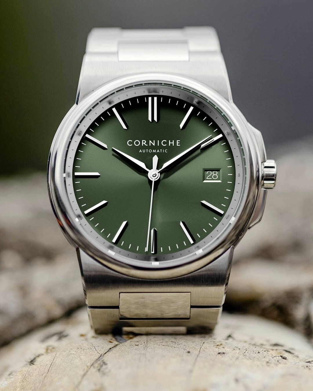 Corniche La Grande Automatic Verte Olive 655 00 Excluso