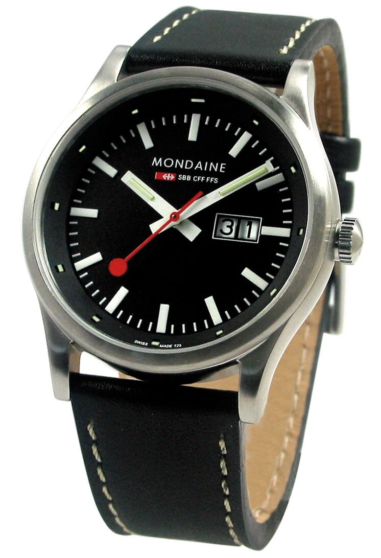 Mondaine M669.30308.14SBB Sport Night Vision Heren Horloge