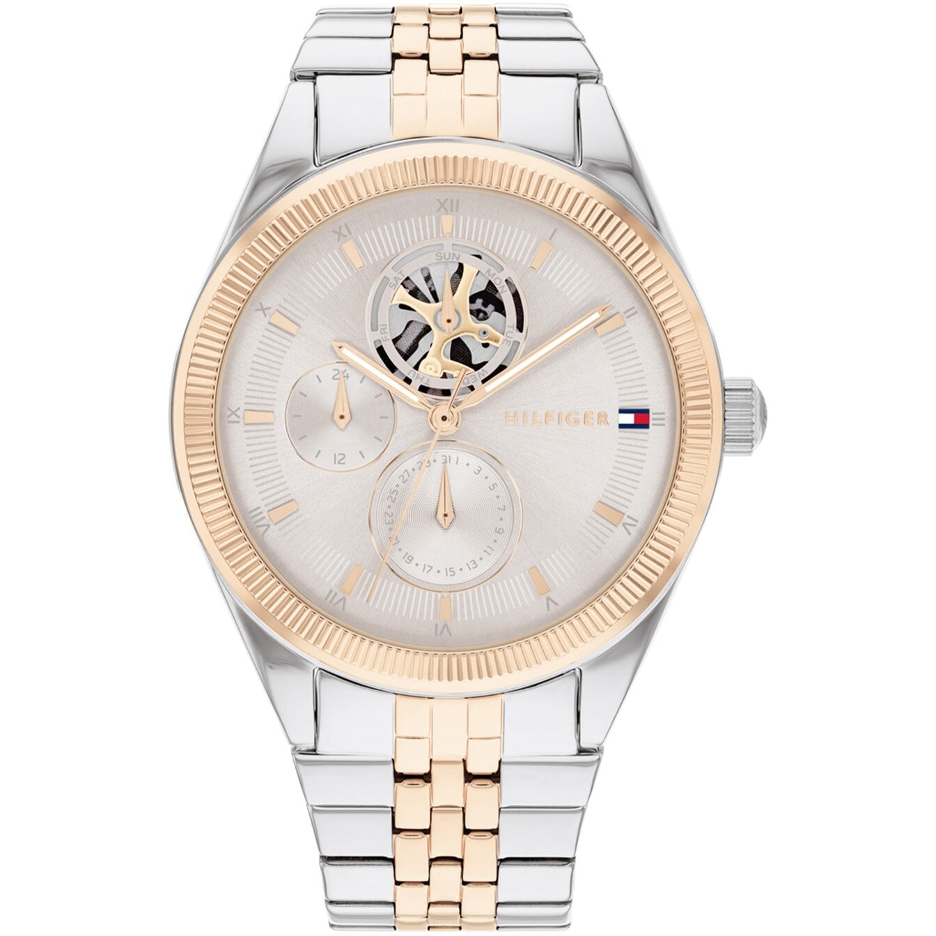 Gouden horloge dames tommy hilfiger best sale