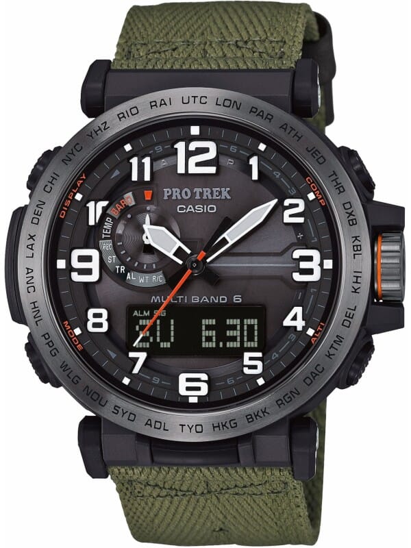 Casio Pro Trek PRW-6600YB-3ER Heren Horloge