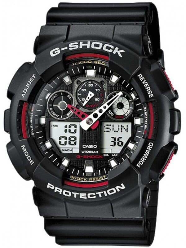 G-Shock GA-100-1A4ER Classic Heren Horloge