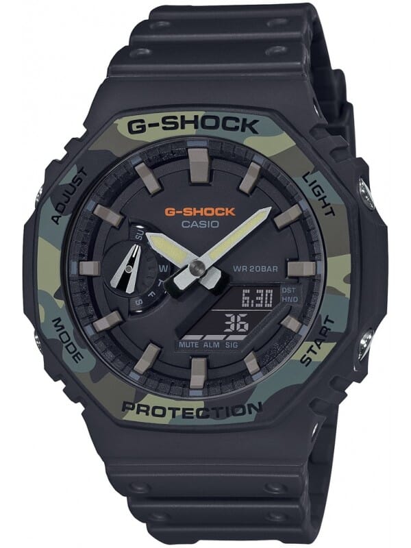 G-Shock GA-2100SU-1AER Classic Heren Horloge