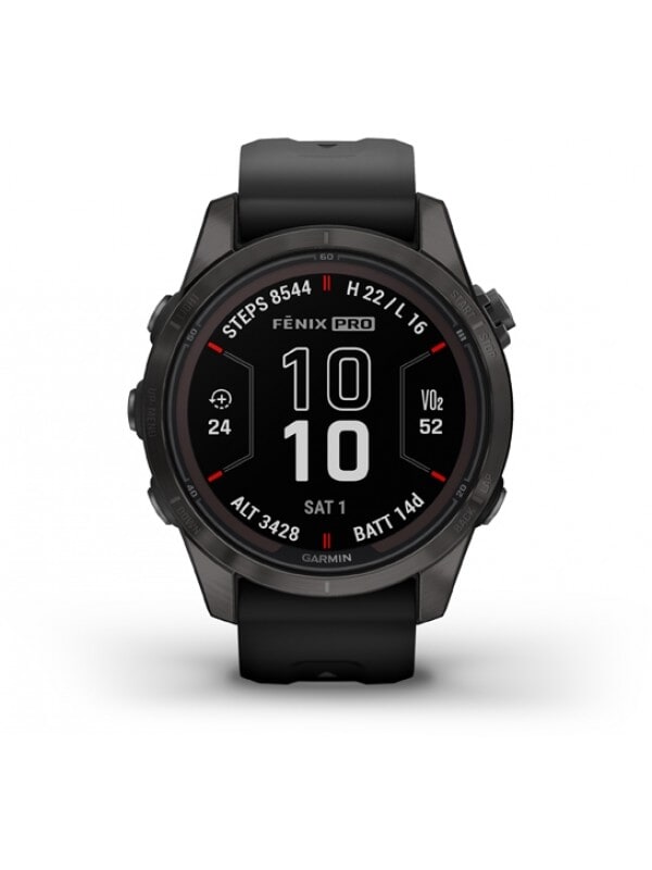 Garmin 010-02776-11 Fenix Sapphire Solar Edition 7S Pro Smartwatch