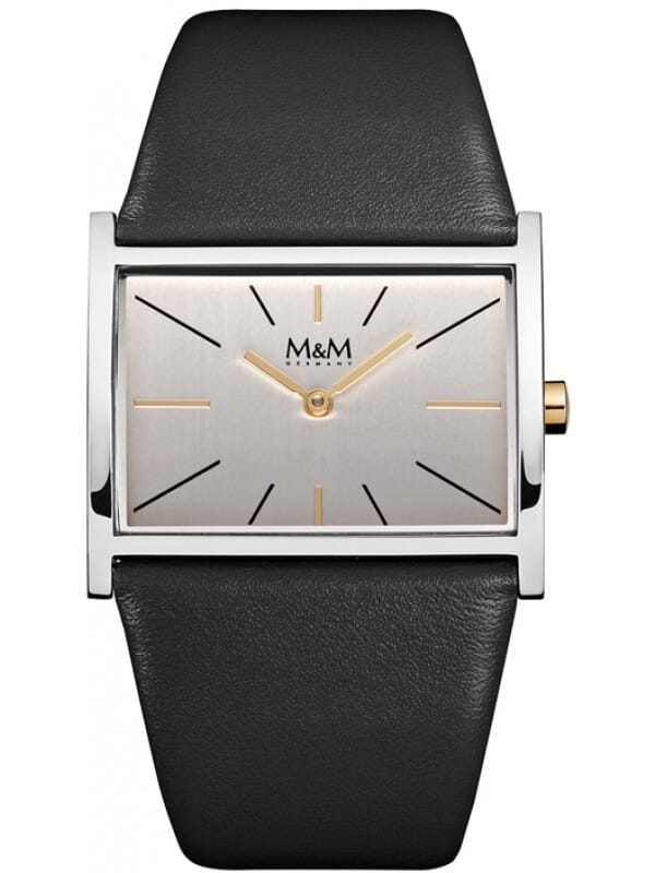 M&M Germany M11905-462 Square line Dames Horloge