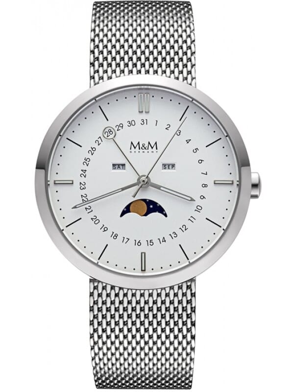 M&M Germany M11949-142 Moon Heren Horloge