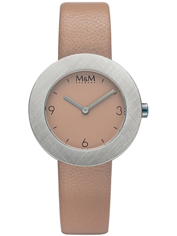M&M Germany M11959-929 Matt circle Dames Horloge