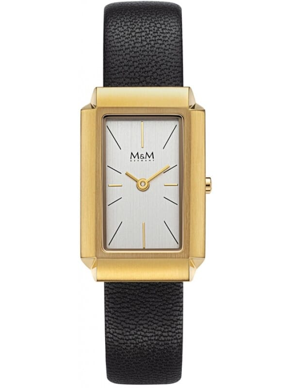 M&M Germany M11964-412 Square line Dames Horloge