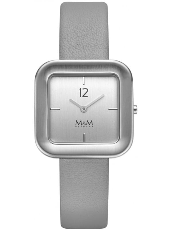 M&M Germany M11965-823 Square line Dames Horloge