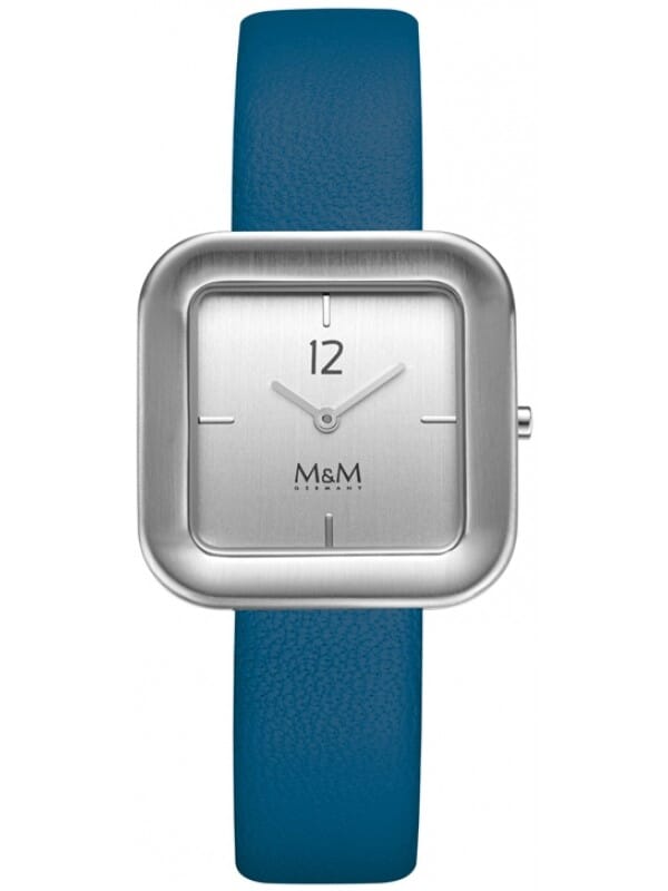M&M Germany M11965-923 Square line Dames Horloge