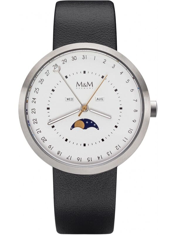 M&M Germany M11949-423 Moon Dames Horloge