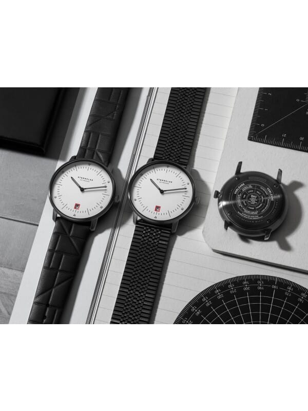 Sternglas S01-NAB15-EB09 Naos Edition Bauhaus III Heren Horloge