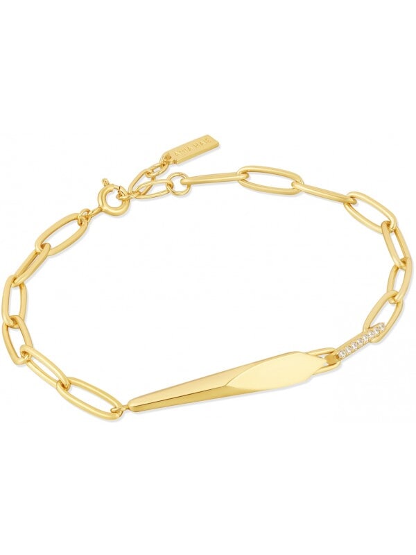 Ania Haie AH B053-03G Polished Punk Dames Armband - Schakelarmband