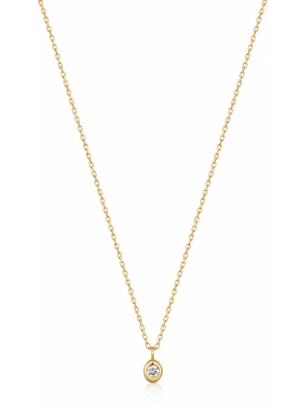 Ania Haie AH NAU004-02YG Magma Wave Dames Ketting - Collier