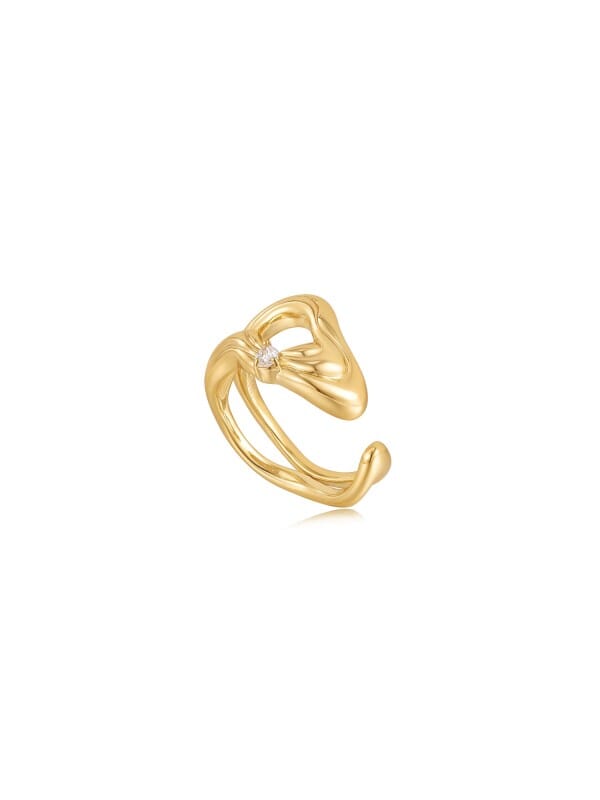 Ania Haie AH R050-02G Taking Shape Dames Ring - Minimalistische ring