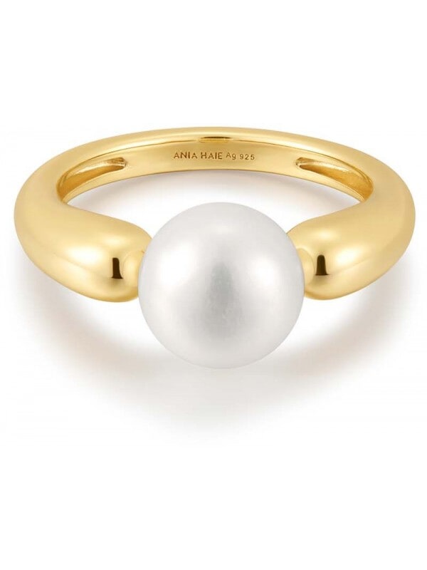 Ania Haie AH R058-07G Chic Creator Dames Ring - Minimalistische ring