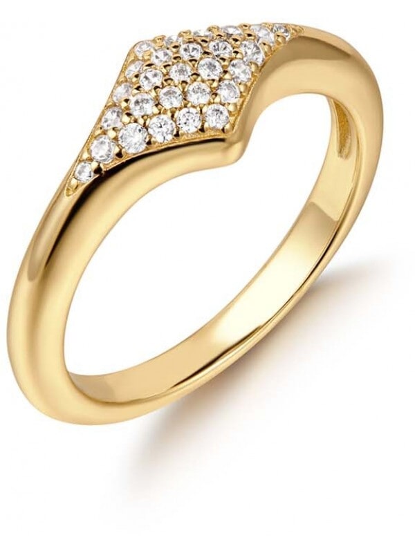 Ania Haie AH R061-05G Dusk Divas Dames Ring - Minimalistische ring