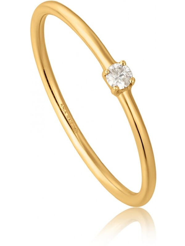 Ania Haie AH RAU001-05YG Gold Collection Dames Ring - Minimalistische ring