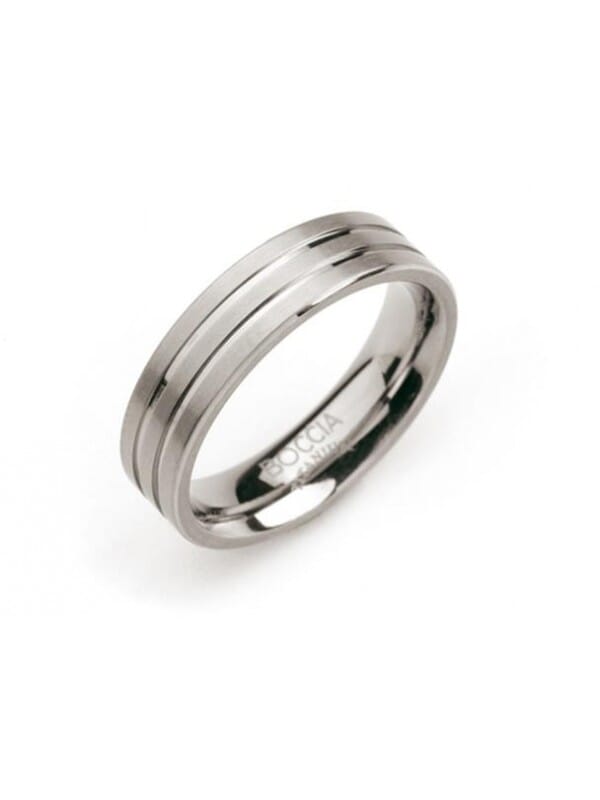 Boccia Titanium 0101-02 Unisex Ring