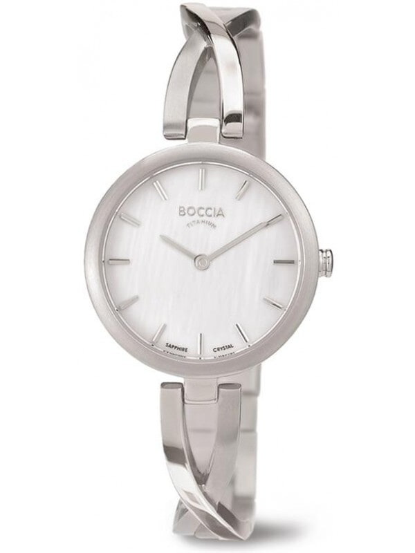 Boccia Titanium 3239-01 Dames Horloge