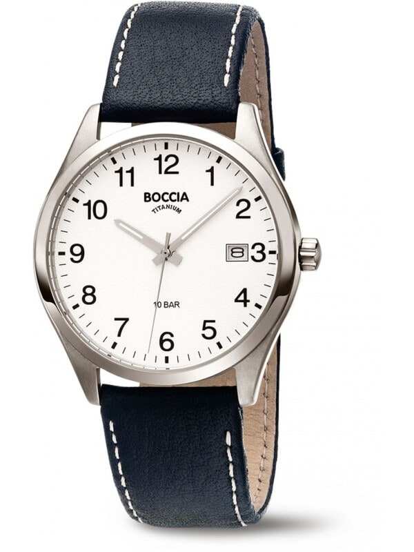Boccia Titanium 3669-01 Heren Horloge