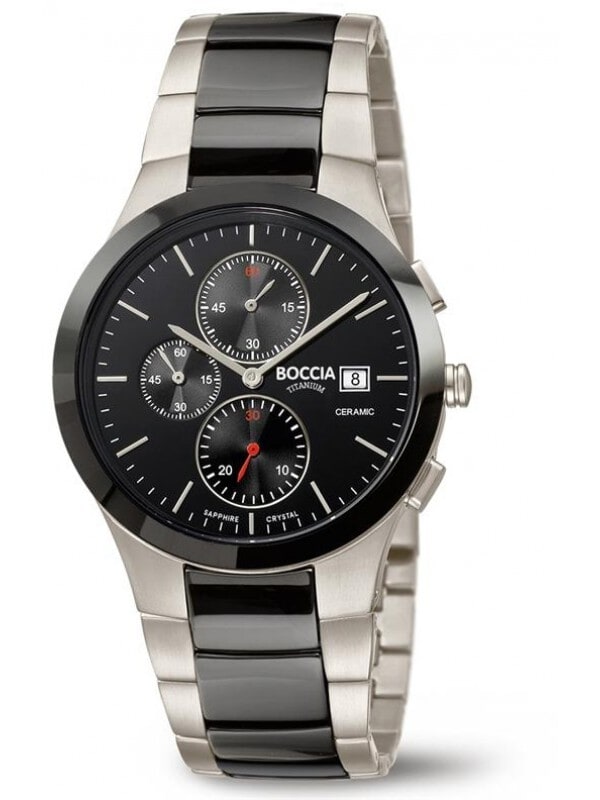 Boccia Titanium 3748-01 Heren Horloge