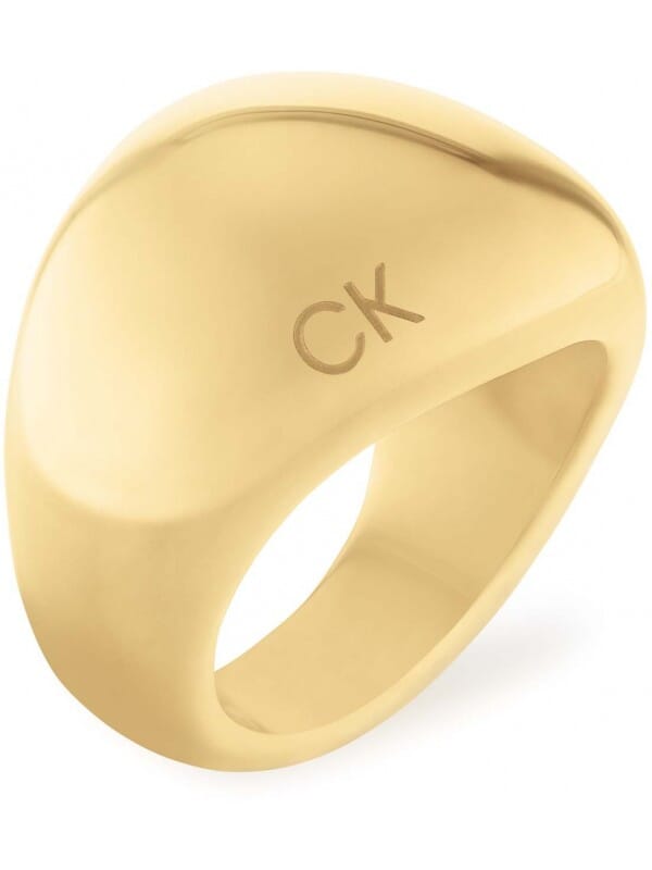 Calvin Klein CJ35000441 Dames Ring - Minimalistische ring