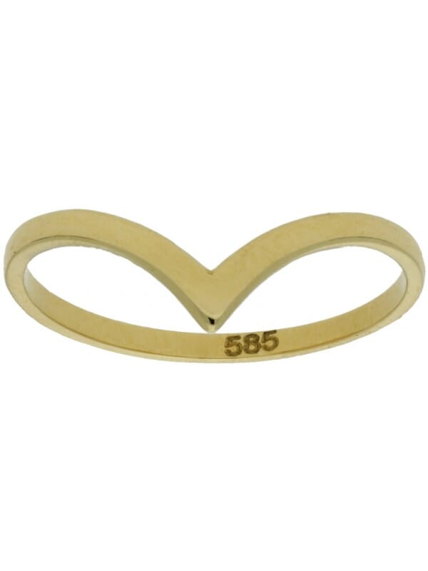 Glow 214.1008 Dames Ring - Minimalistische ring