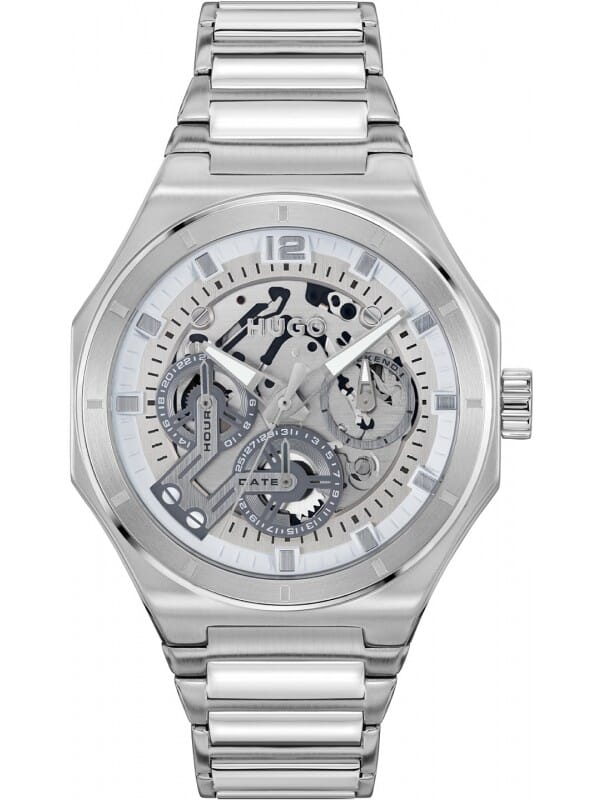 HUGO HU1530377 #GRAIL SKELETON Heren Horloge