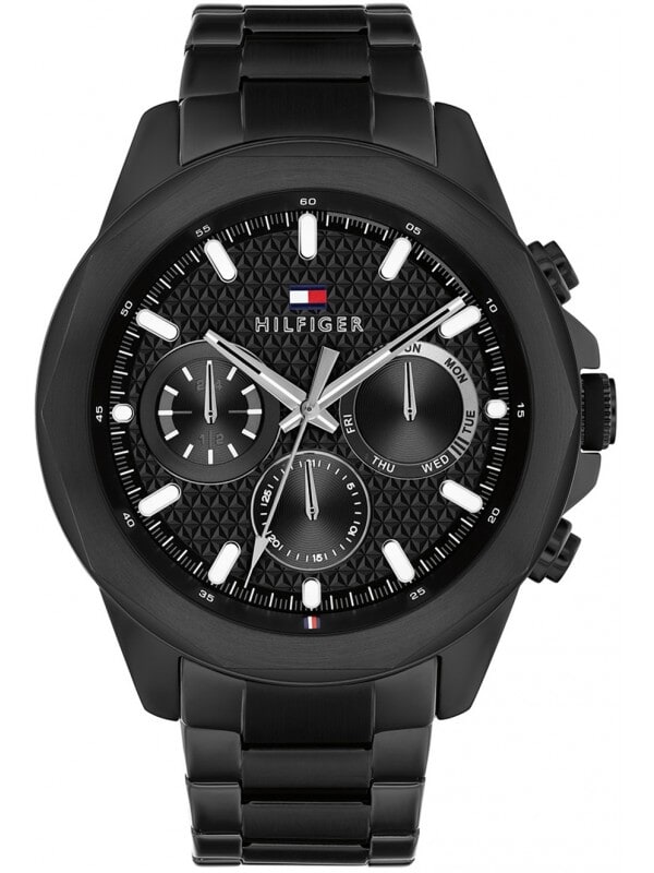 Tommy hilfiger zwart horloge hotsell